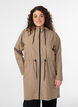 Lightweight parka with a hood, Brown, Model image number 0