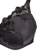 Padded underwire bra with embroidery, Black, Packshot image number 2