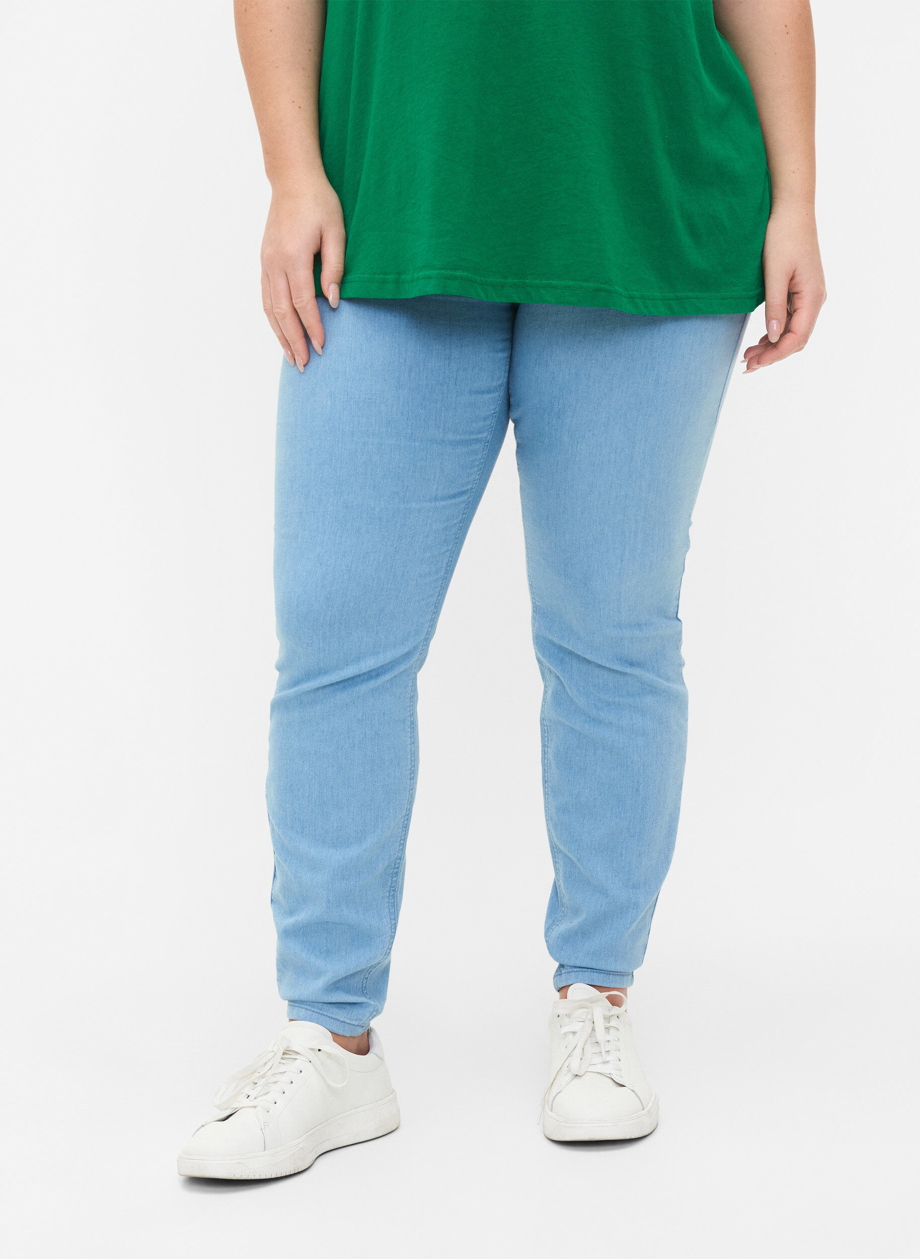 Zizzifashion Jeggings with pockets, Light blue, Model image number 2