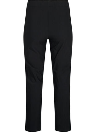 Stretchy pants in viscose, Black, Packshot image number 1