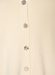 Fine-knit cardigan with decorative buttons, Vanilla, Packshot image number 2