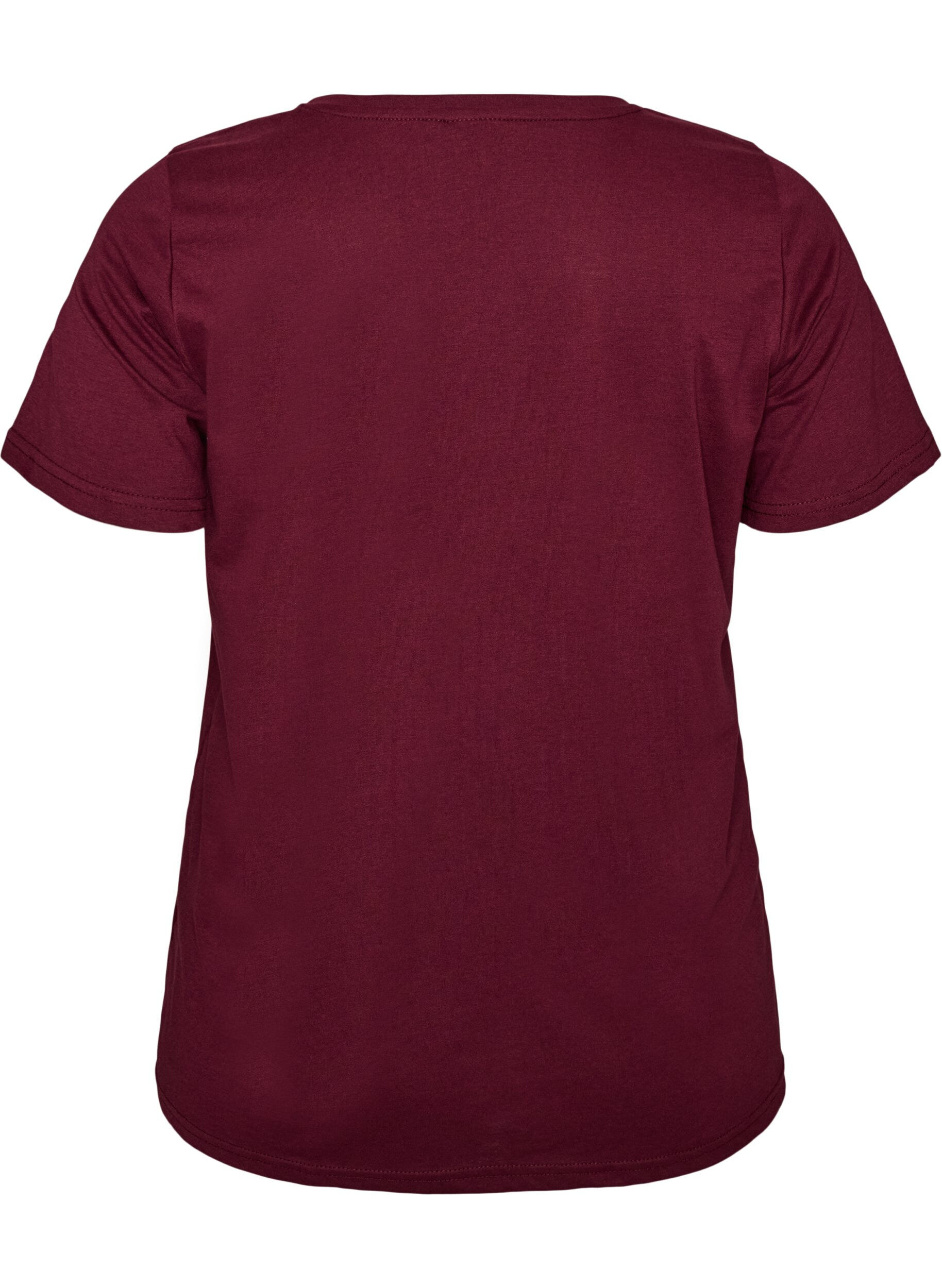 ZizzifashionT-shirt with motif, Red, Packshot image number 1