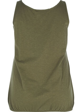 Top with lace trim, Ivy green, Packshot image number 1