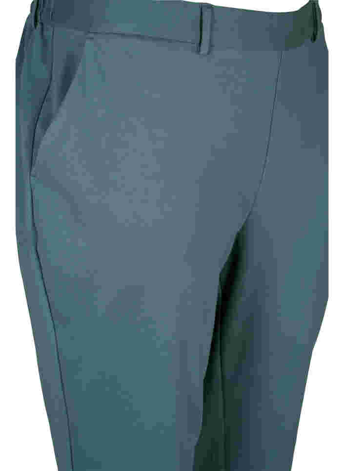 Cropped trousers with pockets, Silver Pine, Packshot image number 2