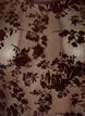 Mesh blouse with floral pattern, Brown, Packshot image number 2