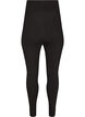 Cotton maternity leggings, Black, Packshot image number 1