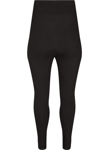 Cotton maternity leggings - Black - Sz. 42-60 - Zizzifashion