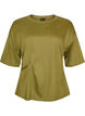 T-shirt with draped detail, Green, Packshot image number 0