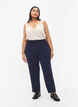 Straight fit trousers, Blue, Model image number 0