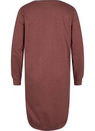Sweater dress with long sleeves, Apple Butter Mel, Packshot image number 1