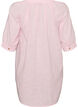 Cotton tunic with a V-neck, Rose, Packshot image number 1