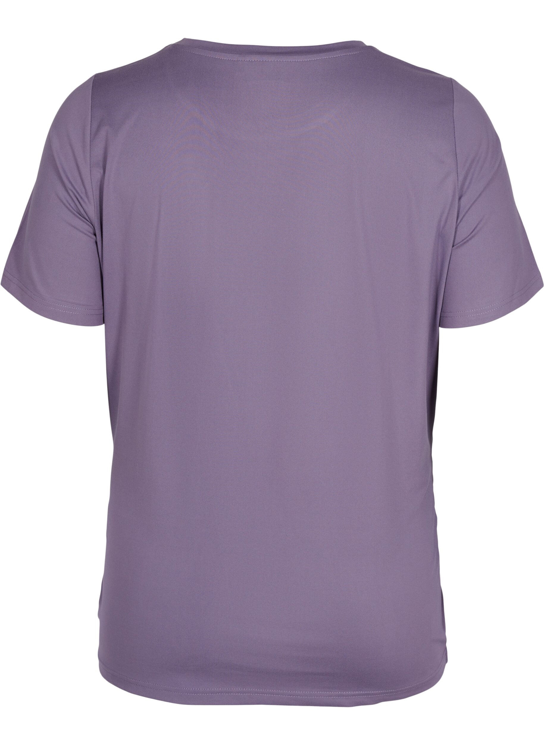 Zizzifashion Maternity gym t-shirt, Purple Sage, Packshot image number 1