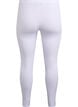 Basic leggings with extra length, White, Packshot image number 1