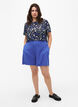 FLASH - Loose shorts with pockets, Blue, Model image number 1