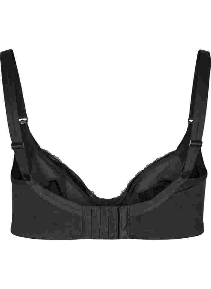 Figa nursing bra with underwire, Black, Packshot image number 1