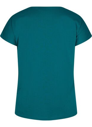 Cotton mix t-shirt, Everglade, Packshot image number 1