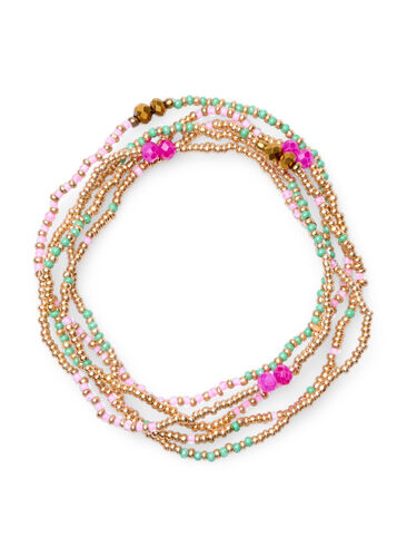 5-pack Pearl Bracelets, Multi Mix, Packshot image number 0