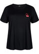 FLASH - T-shirt with motif, Black, Packshot image number 0