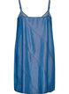 Denim-look dress in TENCEL&trade; Lyocell with straps, Blue, Packshot image number 1
