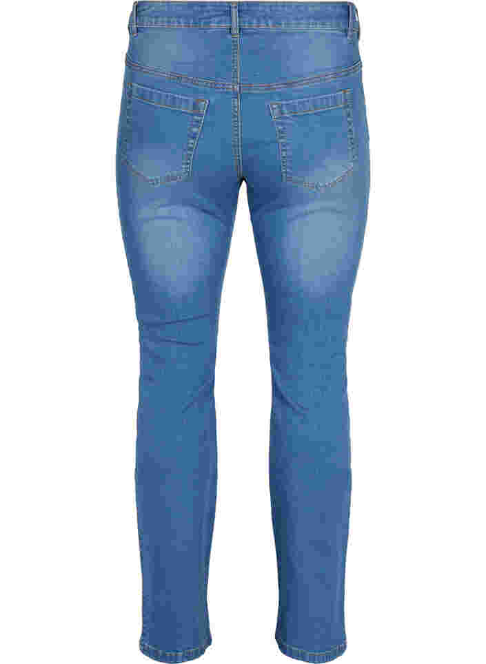 High-waisted Ellen bootcut jeans, Light blue, Packshot image number 1