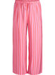 Striped trousers with a high waist and wide legs, Pink, Packshot image number 0