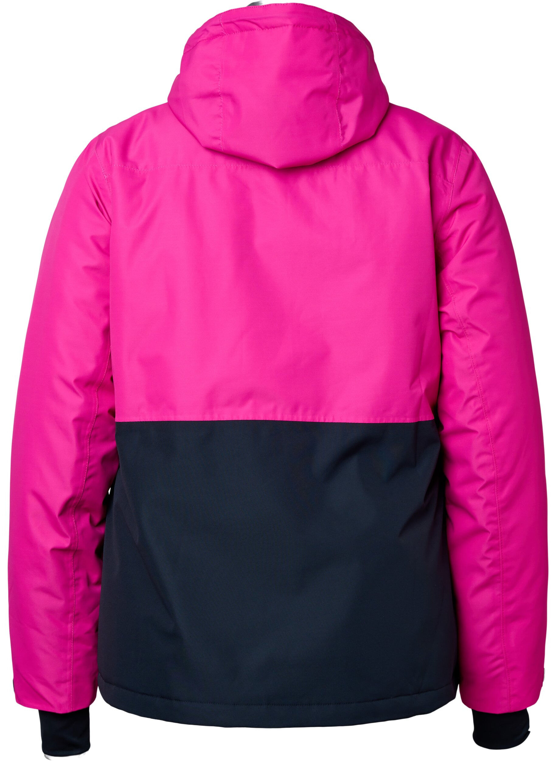 Zizzifashion Two-tone ski jacket with hood, Fuchsia Purple Comb, Packshot image number 1
