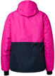 Two-tone ski jacket with hood, Fuchsia Purple Comb, Packshot image number 1