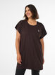 Long training t-shirt, Brown, Model image number 0