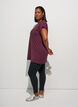 Long workout T-shirt, Red, Model image number 3