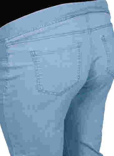 Pregnancy jeggings with back pockets, Light blue, Packshot image number 3