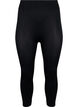 Seamless 3/4 leggings, Black, Packshot image number 0