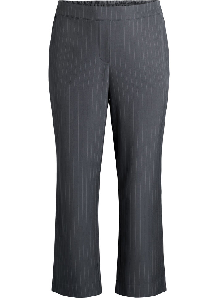 Loose trousers with pockets, Dark Grey, Packshot image number 0