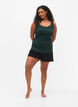 Top with lace trim, Green, Model image number 1