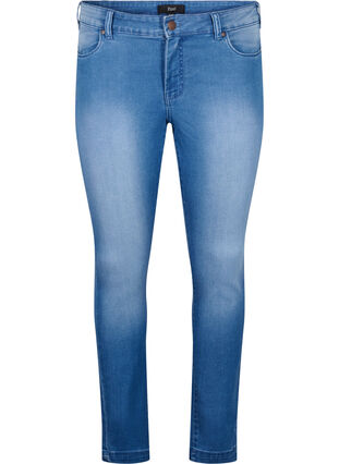 Viona regular waist jeans, Light Blue, Packshot image number 0