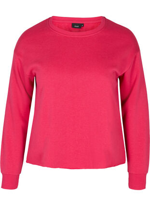 Cropped sweatshirt with round neck, Love Potion, Packshot image number 0