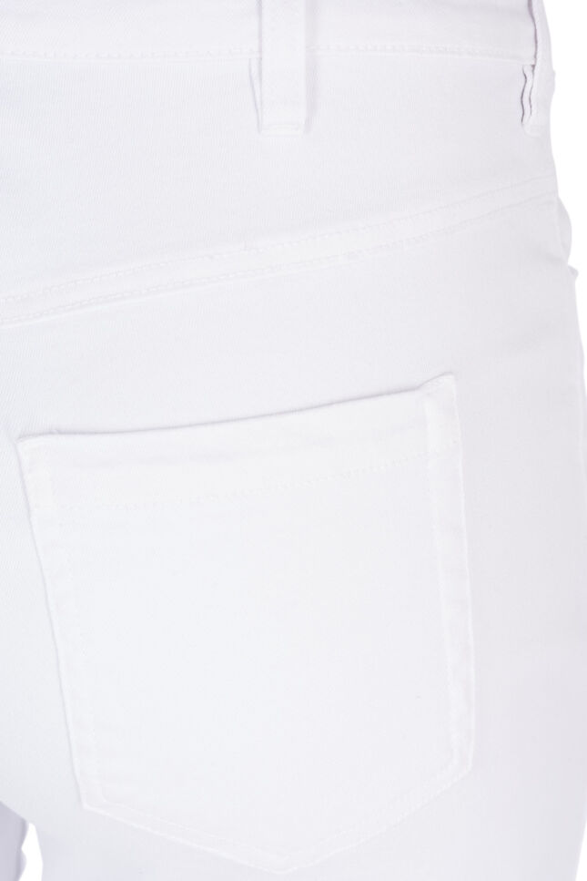 Slim fit Emily capri jeans, White, Packshot image number 3