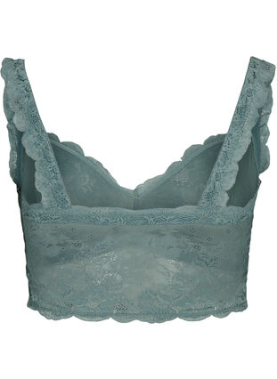Lace bralette without underwire, Balsam Green Ass, Packshot image number 1