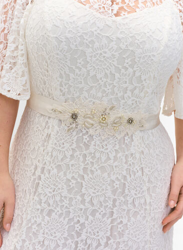 Bridal belt, Star White, Model image number 1