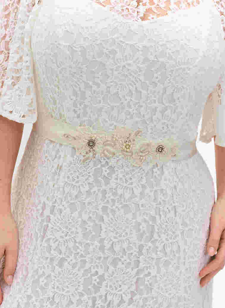 Bridal belt, Star White, Model image number 1