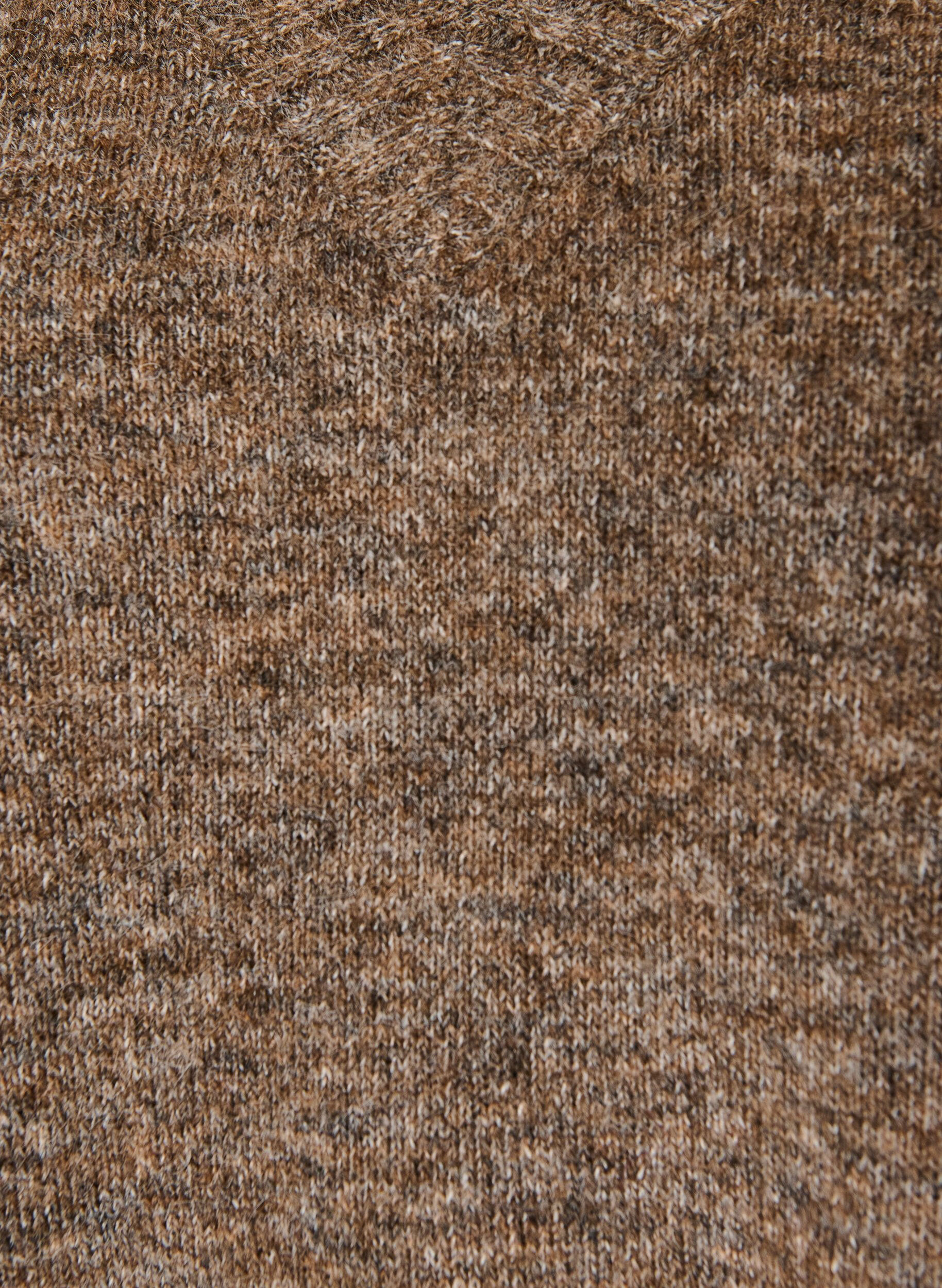 ZizzifashionV-neck jumper, Brown, Packshot image number 2
