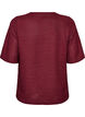 Blouse with texture and glitter, Red, Packshot image number 1