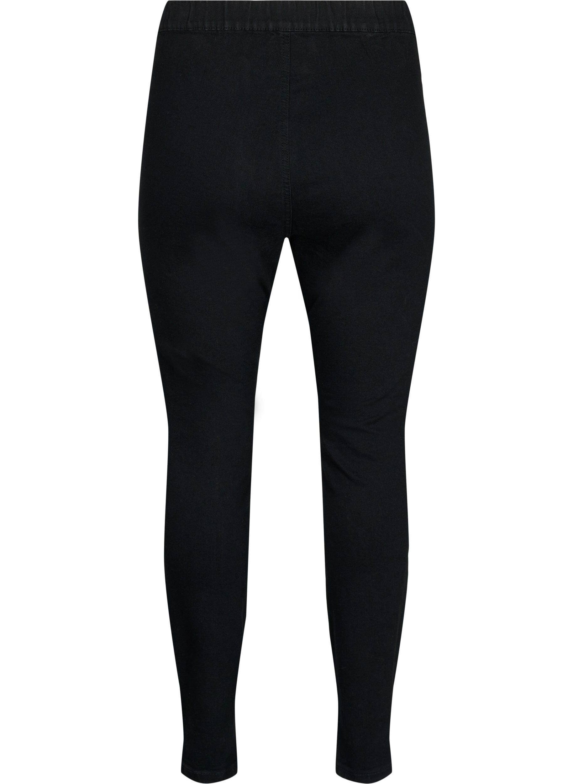 Zizzifashion FLASH - Close-fitting jeggings with high waist, Black, Packshot image number 1
