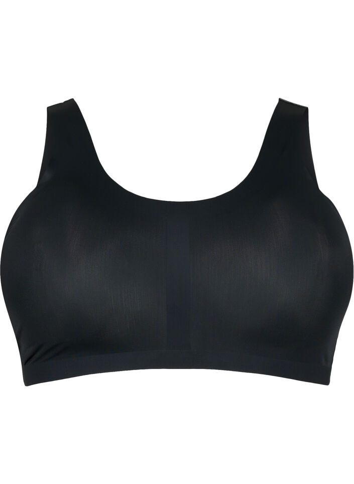 Bra with removable insert, Black, Packshot image number 0