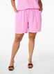 Shorts with pockets and elastic waistband, Pink, Model image number 3