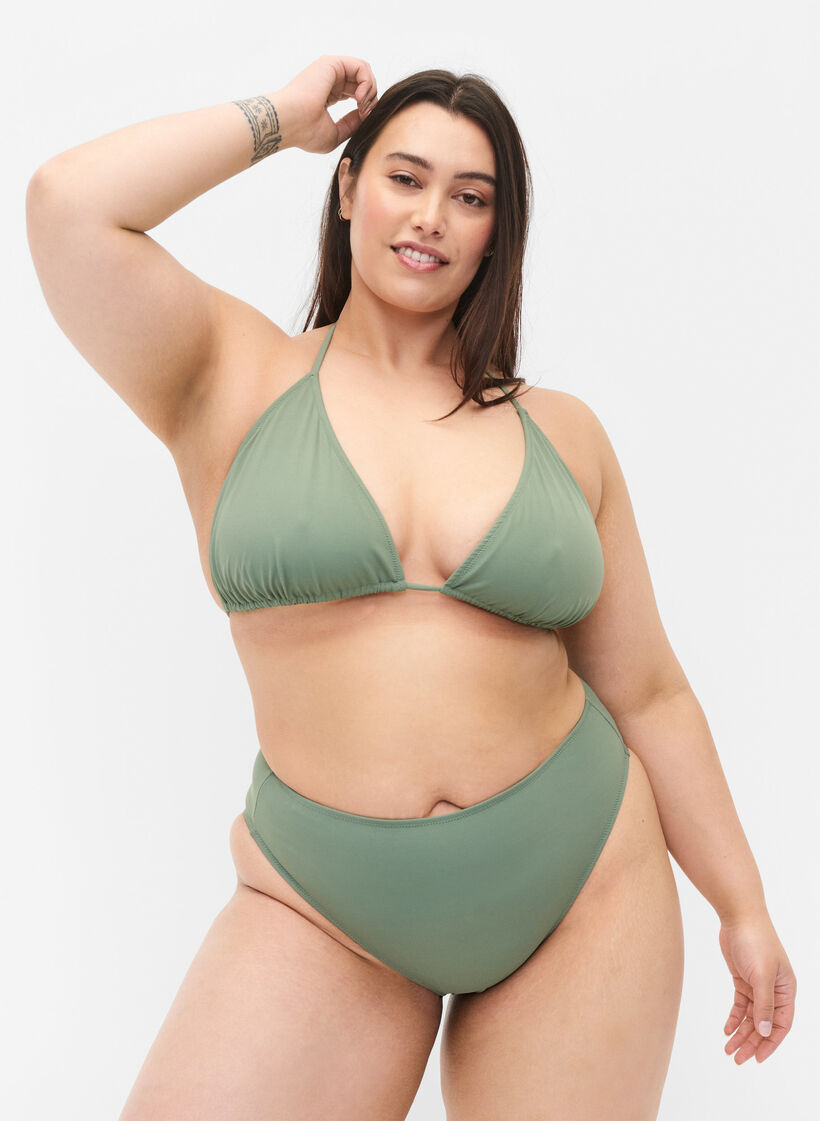 Tai bikini brief with regular waist, Green, Model image number 0