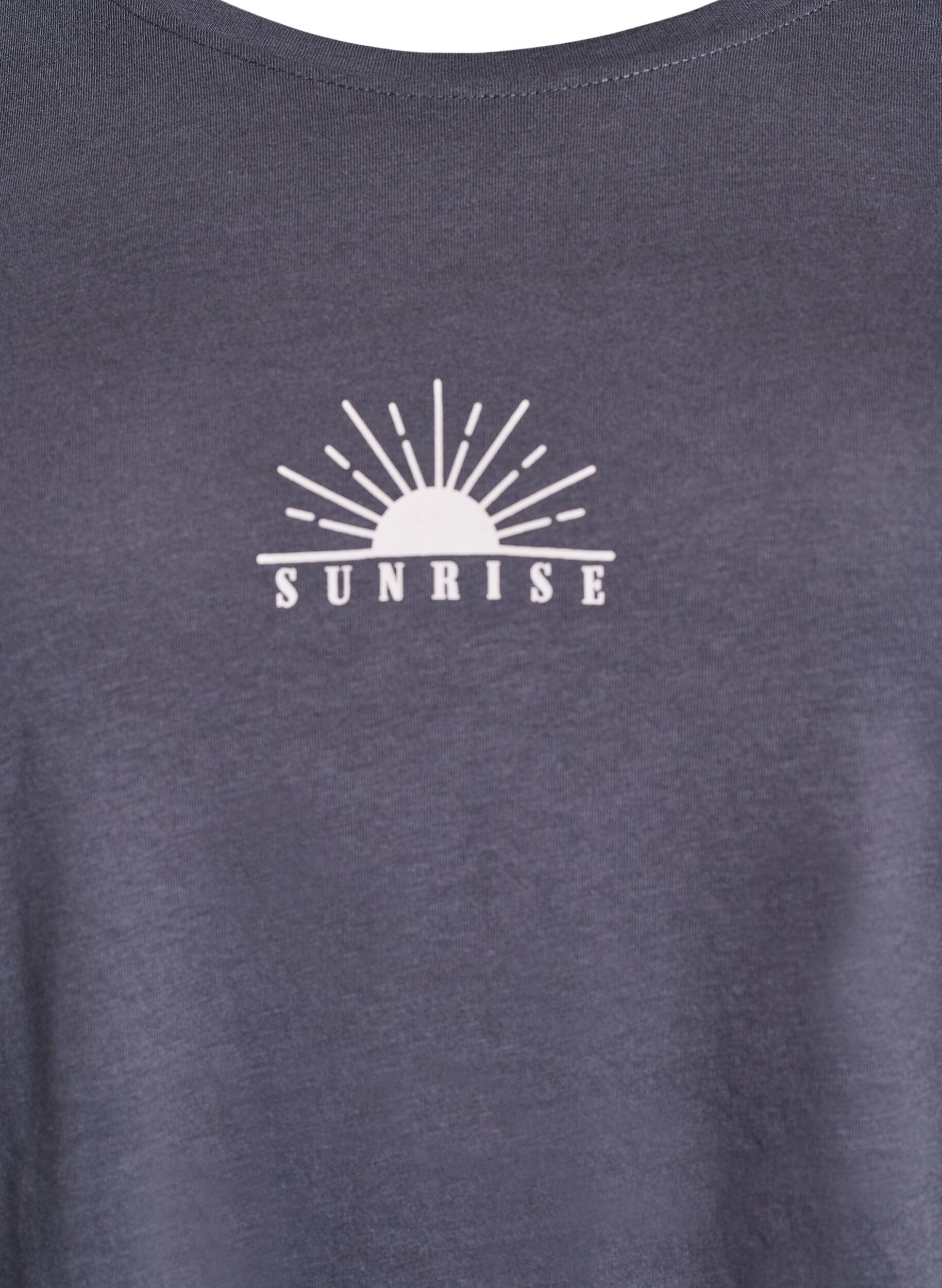 Zizzifashion FLASH - T-shirt with motif, Grey, Packshot image number 2