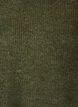 Ribbed jumper with 3/4 sleeves, Green, Packshot image number 2