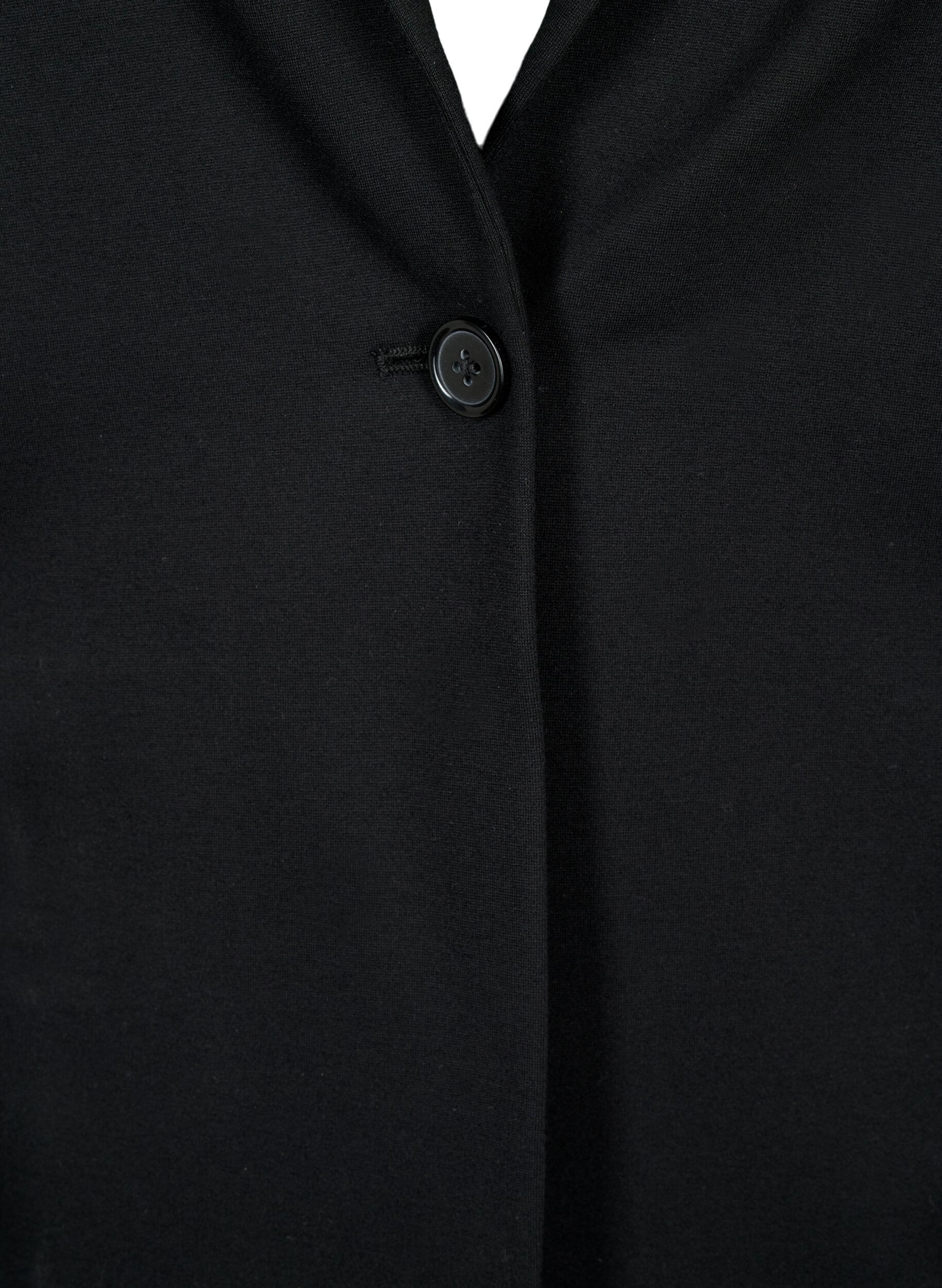 Zizzifashion Blazer with 3/4 sleeves, Black, Packshot image number 2