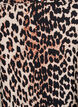 Short A-line dress with leopard print, Brown, Packshot image number 2