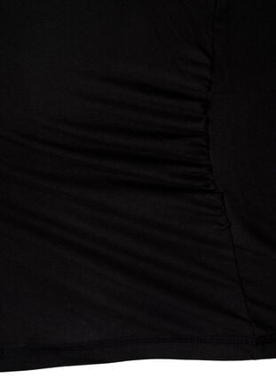 	 Basic maternity top with long sleeves, Black, Packshot image number 3